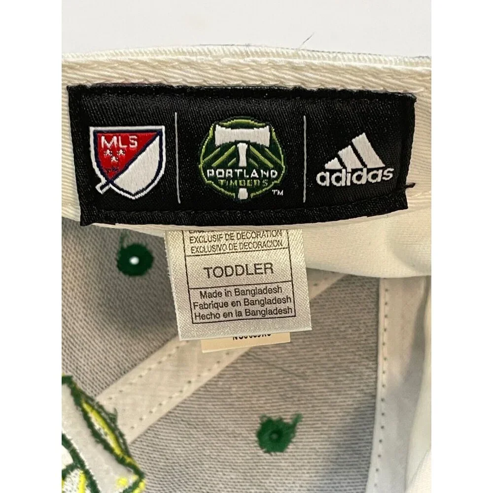 Adidas MLS Portland Timbers Soccer hat cap toddler 6